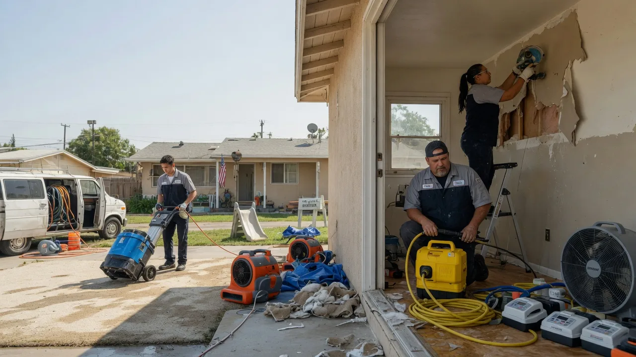 Water Damage Restoration in Wharton, NJ near me